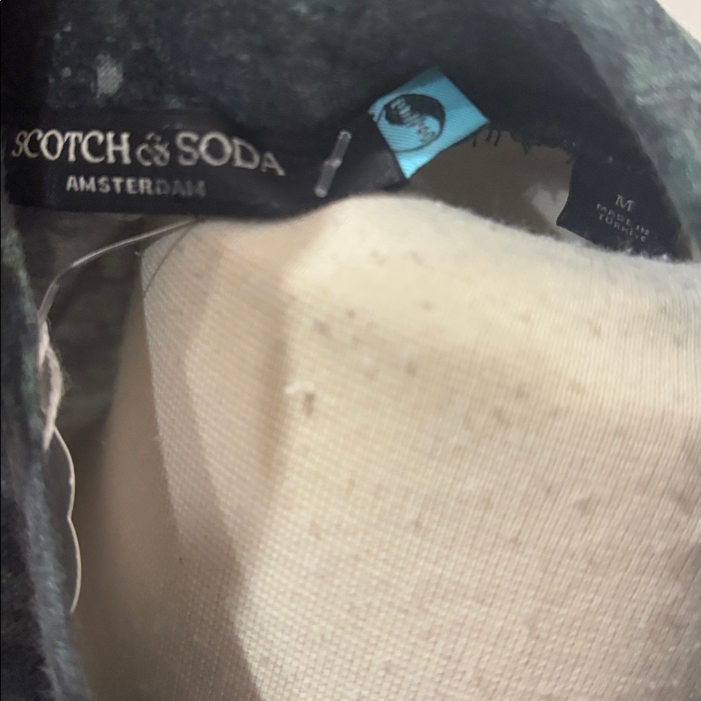 Scotch & Soda Mock Neck T-Shirt, Size: M - Picture 9 of 9